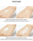 Fragrance-free and alcohol-free Soon Jung 2X Barrier Cream for intensive facial moisture