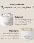All Clean Balm versus oil cleansers for dry skin