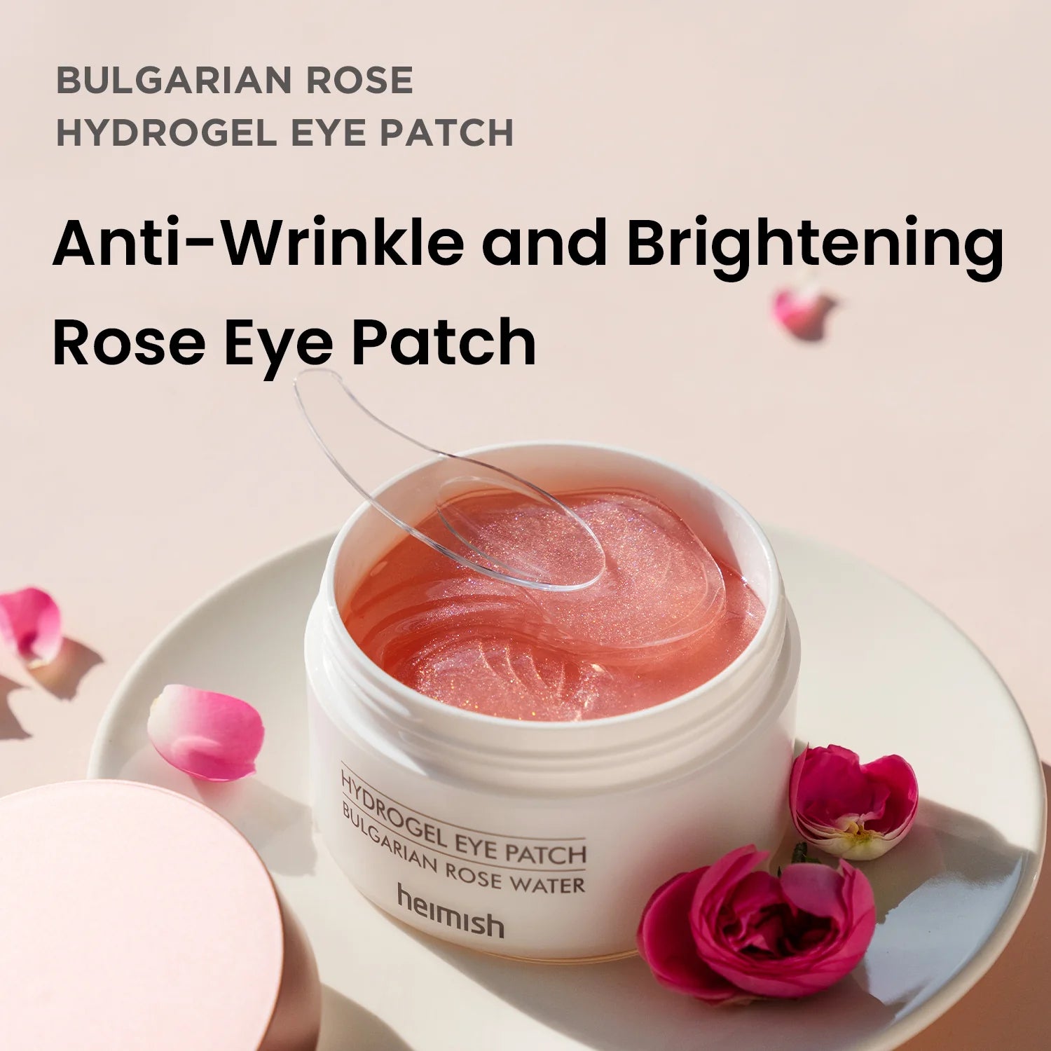 Heimish Bulgarian Rose Hydrogel Patches for Brightening