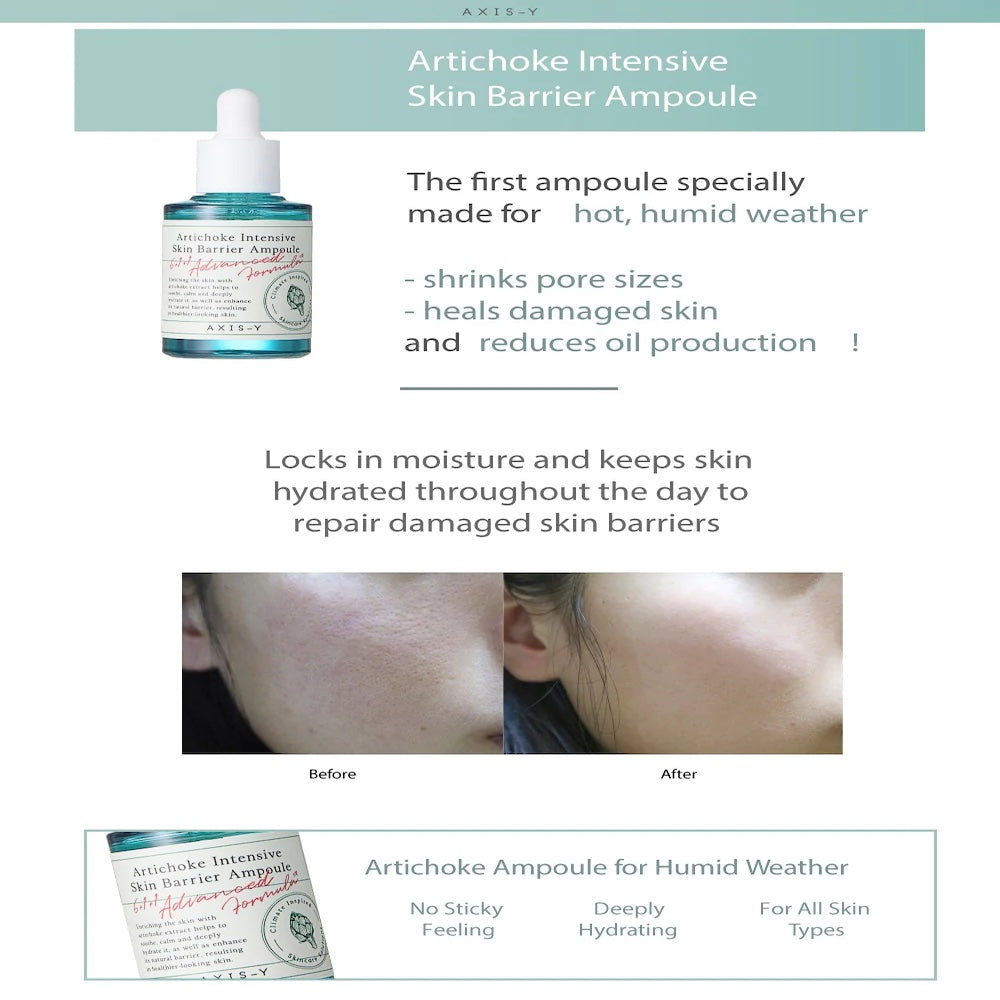 Reduce skin redness with Artichoke Intensive Ampoule