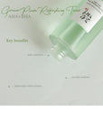 AHA BHA Green Plum Refreshing Toner for sensitive skin