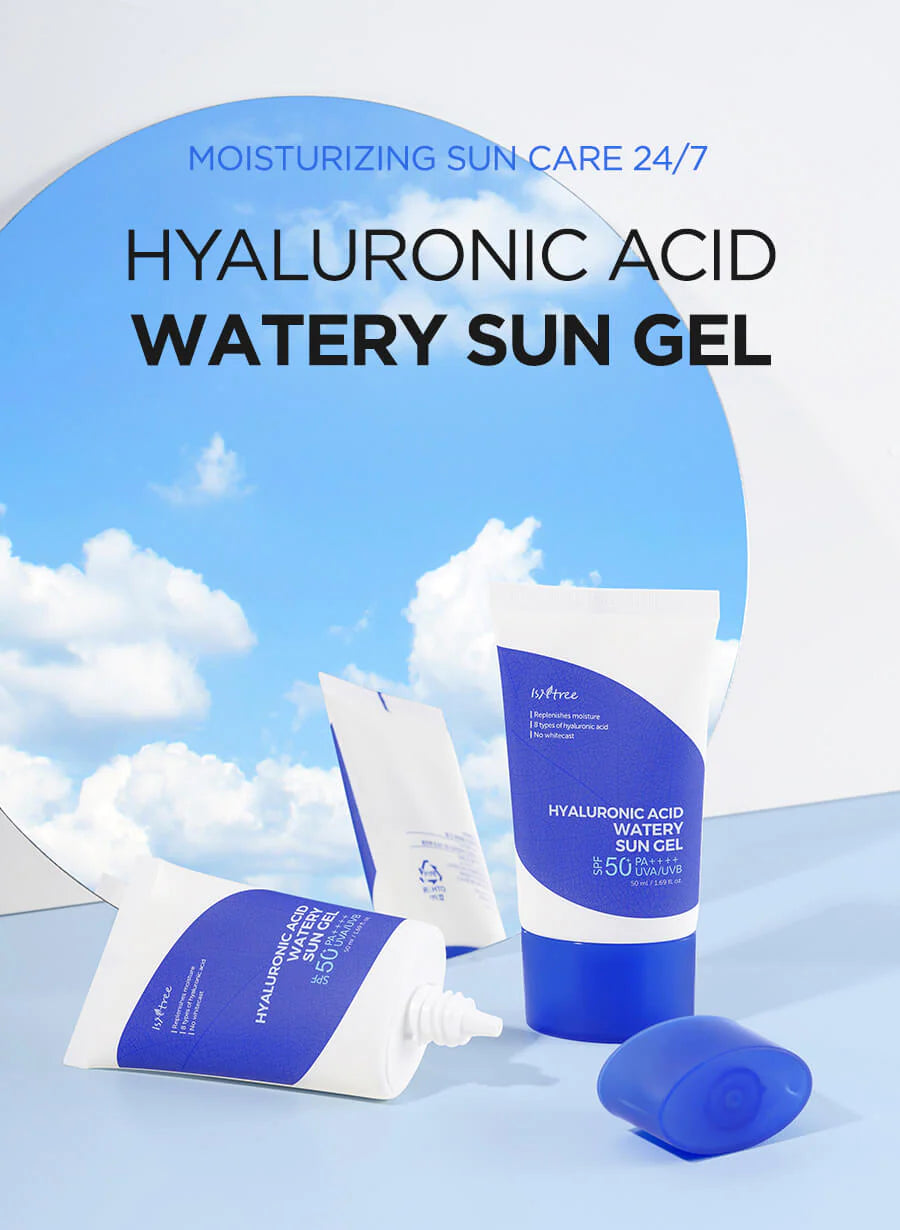 Comprehensive review of Isntree Hyaluronic Acid Watery Sun Gel for sensitive skin types looking for alcohol-free sun protection