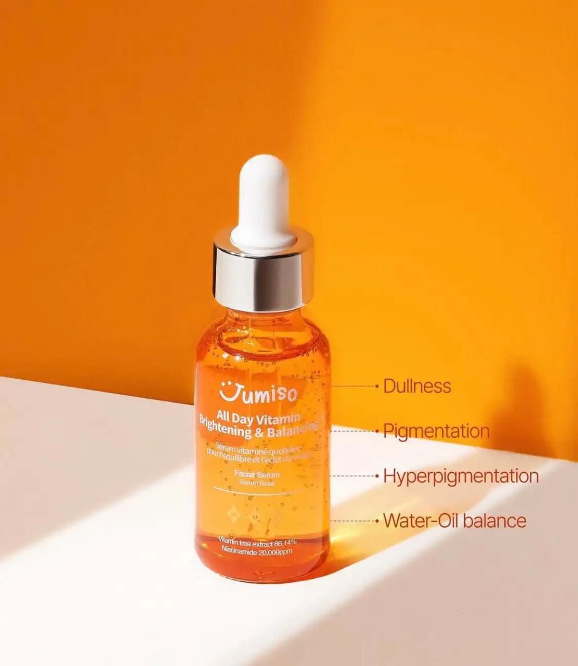 Unveil a brighter, more radiant complexion with the nutrient-rich formula of All Day Vitamin Brightening &amp; Balancing Facial Serum, designed to combat dullness and uneven skin tone