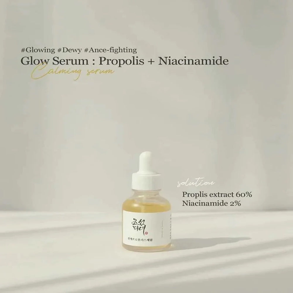 Glow Serum Propolis Niacinamide for acne-prone skin