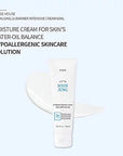 Fragrance-free and alcohol-free Soon Jung 2X Barrier Cream for intensive facial moisture