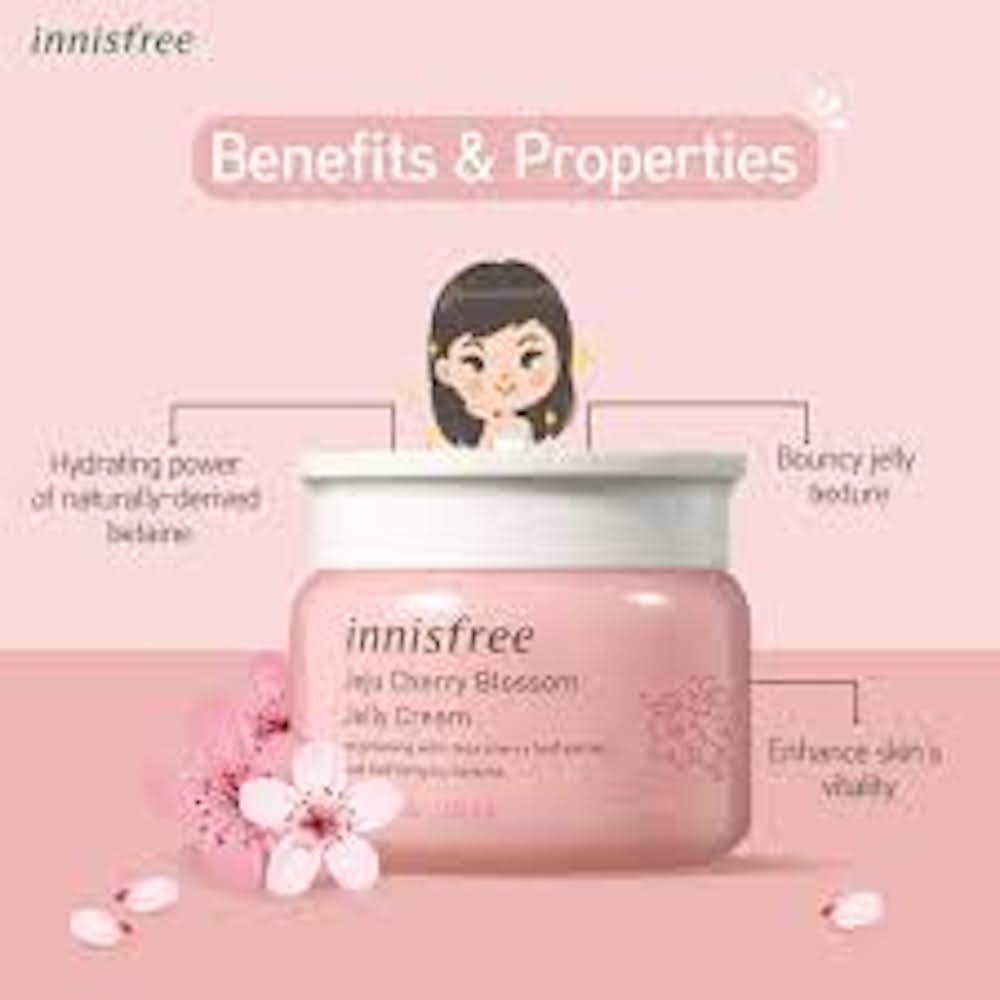 How to use Jeju Cherry Blossom Jelly Cream for best hydration results